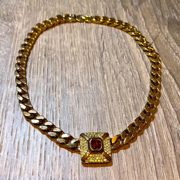 VINTAGE DIOR Necklace - Picture 1 of 5